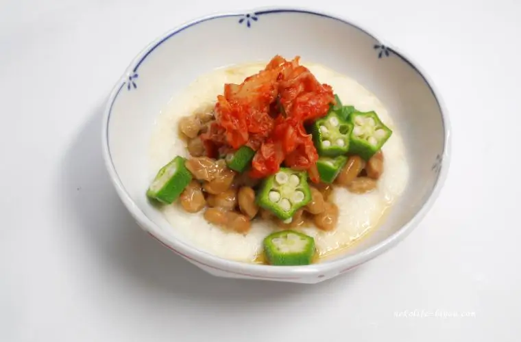 納豆とオクラと山芋の発酵｜食品発酵食品×食物繊維で腸活効果UP｜ベスト食べ合わせレシピ