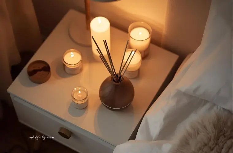 更年期の不眠にアロマが効く理由｜ラベンダー・フランキンセンス・オレンジスイートで整える夜の香りルーティン