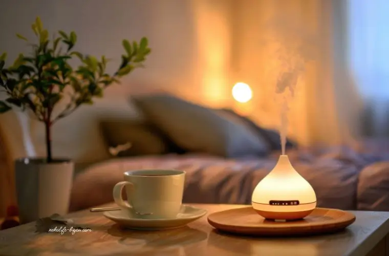 ストレスを香りでデトックスする夜のセルフケア｜呼吸・温度・光の整え方