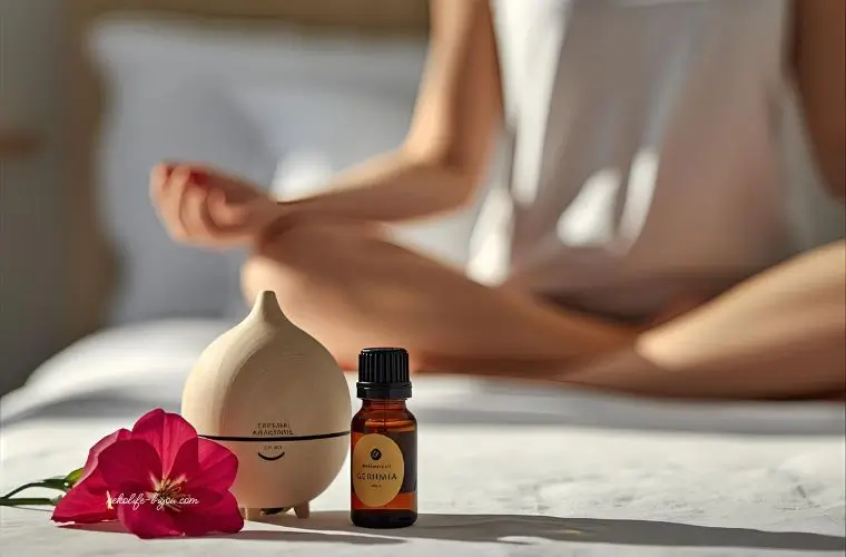 更年期の不眠にアロマが効く理由｜ラベンダー・フランキンセンス・オレンジスイートで整える夜の香りルーティン