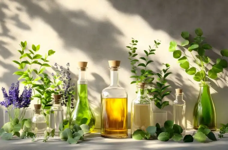 アロマオイルのイメージ写真｜自律神経を整える朝のアロマルーティン｜呼吸・光・香りの整え方