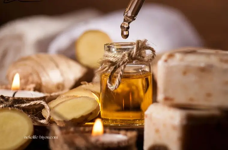 アロマ精油のジンジャーの写真｜更年期の冷えを整えるアロマとライフスタイル習慣