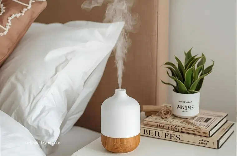 あわせて読みたい｜香りで整える、わたしの1日リズム

🕯① 朝の香りで1日のリズムを整える｜目覚めを軽くするアロマ習慣

夜に整えた静けさは、朝の光で完成します。
レモンやローズマリーの香りで“動き出す自律神経”をやさしく目覚めさせる方法を紹介。
👉 朝の香りで1日のリズムを整える｜目覚めを軽くするアロマ習慣

🩵 設置意図：本文の「夜の香り→翌朝のリズム」テーマと自然に連動。読者が次に読みたくなる“朝パート”記事。

🌸② 感情が整う香りの心理学｜イライラ・不安・焦りに寄り添うアロマセラピー

感情が揺らぐ夜、香りは“見えない処方箋”になります。
脳科学と心理学の観点から、香りが心のバランスにどう働きかけるかを解説。
👉 感情が整う香りの心理学｜イライラ・不安・焦りに寄り添うアロマセラピー

🩵 設置意図：本文での静けさの余韻から、“心を整える心理的アプローチ”への回遊を促す。

💫③ 香りで切り替える夜時間｜40代からの「頑張りすぎ」を手放す整え方

眠る前の5分が、心の静けさを取り戻すスイッチ。
ベルガモットやフランキンセンスの香りで、“頑張るモード”から“休むモード”へ切り替える方法を紹介。
👉 香りで切り替える夜時間｜40代からの「頑張りすぎ」を手放す整え方