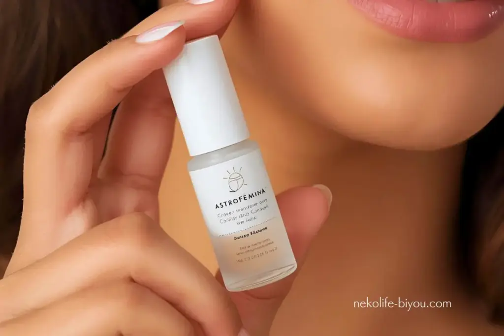 ロールオンアロマを持つ女性の手元の写真｜ローマンカモミール精油の効果と使い方｜安心して眠れる夜をつくる香り