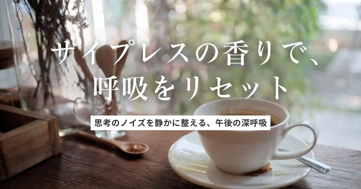 サイプレス精油の効果と使い方｜気持ちを整える呼吸のアロマ